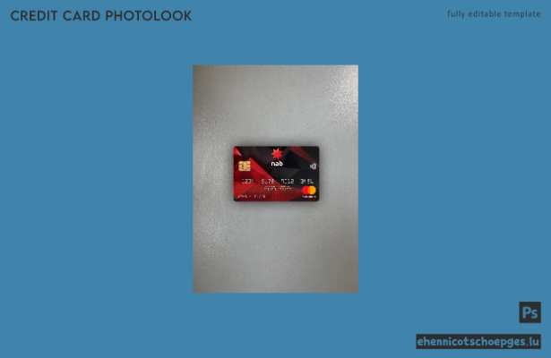 USA NAB Bank Mastercard Photolook Beispielvorschau